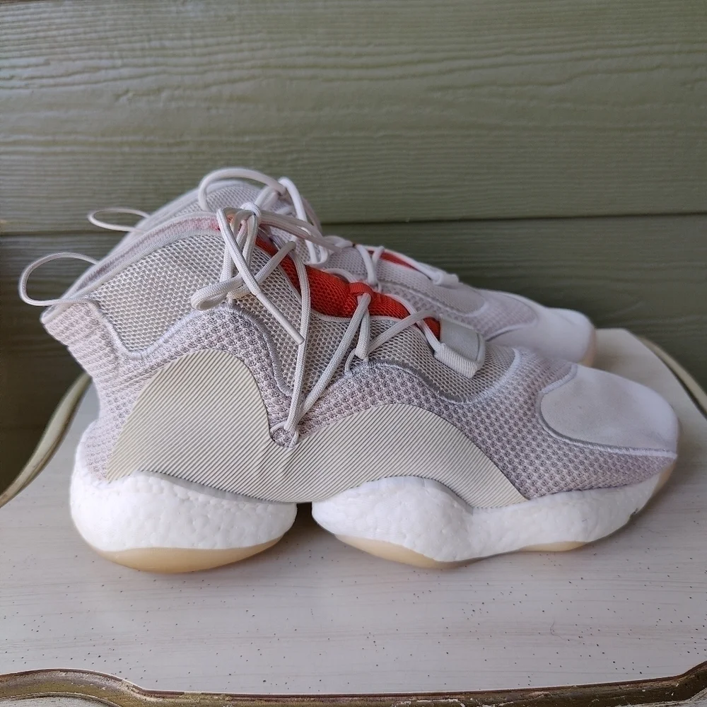 Adidas ORIGINALS CRAZY BYW Athletic Sneakers Sport Shoes White SIZE 12 F34137
